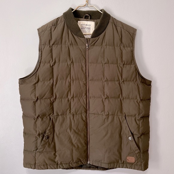 Eddie Bauer Other - Eddie Bauer Quilted Goose Down Vest